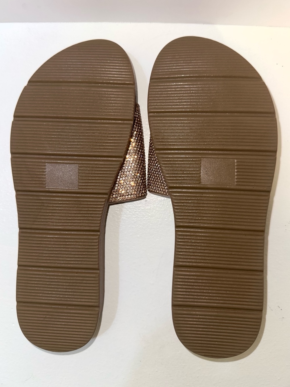 Soda Rhinstone Sandals - Picture 2 of 3